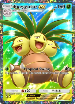 Pokémon-Karte Exeggutor ex 252/226