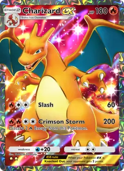 Pokémon-Karte Charizard ex 253/226