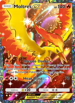 Pokémon-Karte Moltres ex 255/226