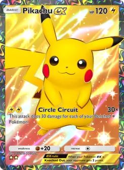 Pokémon-Karte Pikachu ex 259/226