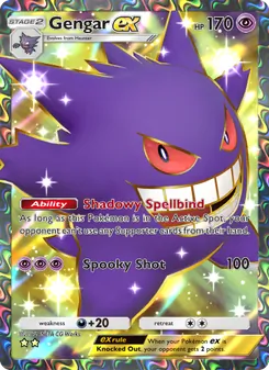 Pokémon-Karte Gengar ex 261/226