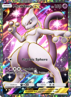 Pokémon-Karte Mewtwo ex 262/226