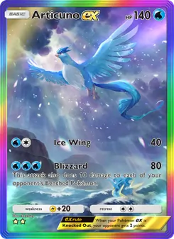 Pokémon-Karte Articuno ex 275/226