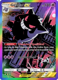 Pokémon-Karte Gengar ex 277/226