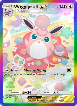 Pokémon-Karte Wigglytuff ex 279/226