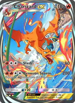 Pokémon-Karte Charizard ex 280/226