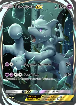Pokémon-Karte Mewtwo ex 282/226
