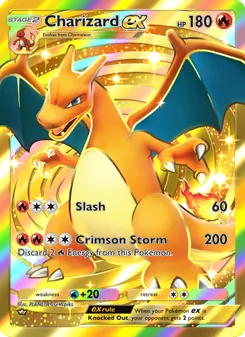 Pokémon-Karte Charizard ex 284/226