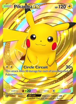 Pokémon-Karte Pikachu ex 285/226