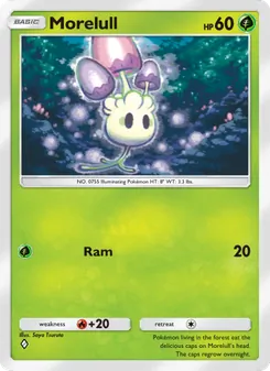 Pokémon-Karte Morelull 007/068