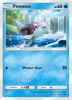 Pokémon-Karte Finneon 020/068