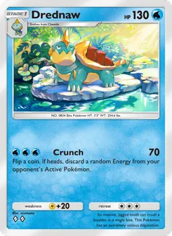Pokémon-Karte Drednaw 023/068