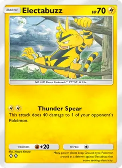 Pokémon-Karte Electabuzz 027/068