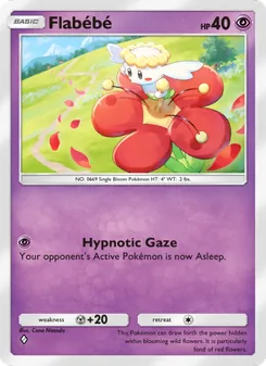 Pokémon-Karte Flabébé 036/068