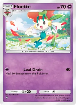 Pokémon-Karte Floette 037/068
