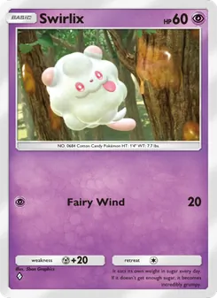 Pokémon-Karte Swirlix 039/068