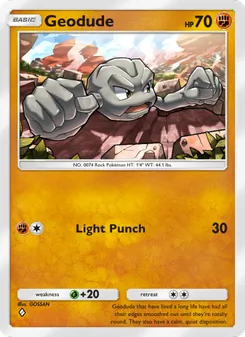 Pokémon-Karte Geodude 043/068