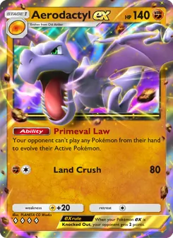 Pokémon-Karte Aerodactyl ex 046/068