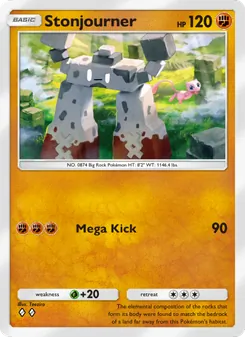Pokémon-Karte Stonjourner 048/068