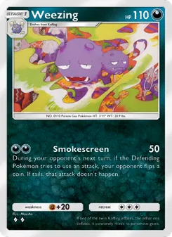 Pokémon-Karte Weezing 050/068