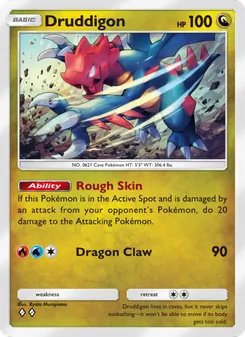 Pokémon-Karte Druddigon 056/068