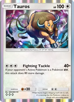 Pokémon-Karte Tauros 060/068