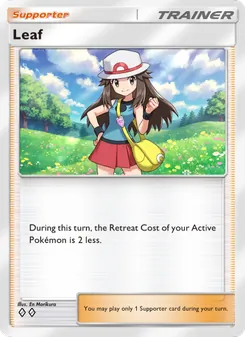 Pokémon-Karte Leaf 068/068