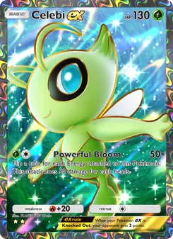 Pokémon-Karte Celebi ex 075/068