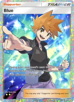 Pokémon-Karte Blue 081/068