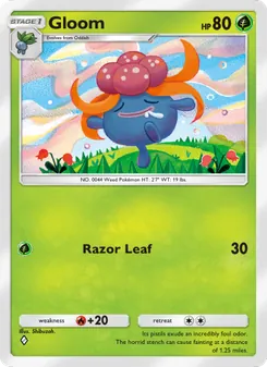 Pokémon-Karte Gloom 002/140