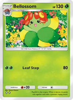 Pokémon-Karte Bellossom 003/140