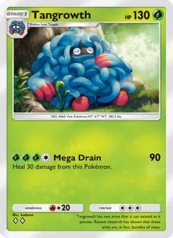 Pokémon-Karte Tangrowth 005/140