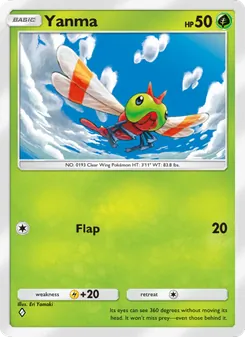 Pokémon-Karte Yanma 006/140
