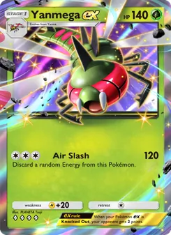 Pokémon-Karte Yanmega ex 007/140
