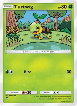 Pokémon-Karte Turtwig 010/140