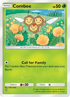 Pokémon-Karte Combee 017/140