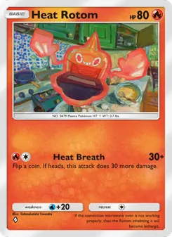 Pokémon-Karte Heat Rotom 030/140