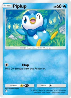 Pokémon-Karte Piplup 035/140