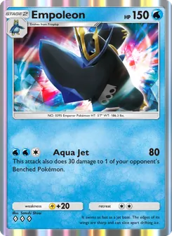 Pokémon-Karte Empoleon 037/140