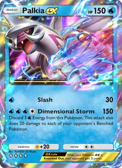 Pokémon-Karte Palkia ex 049/140