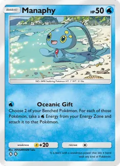 Pokémon-Karte Manaphy 050/140