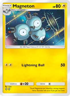 Pokémon-Karte Magneton 052/140