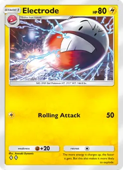 Pokémon-Karte Electrode 055/140