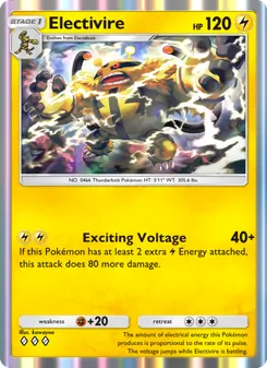 Pokémon-Karte Electivire 057/140
