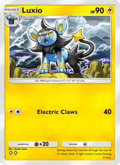Pokémon-Karte Luxio 059/140