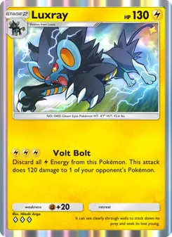 Pokémon-Karte Luxray 060/140