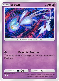 Pokémon-Karte Azelf 077/140