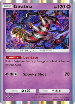 Pokémon-Karte Giratina 078/140