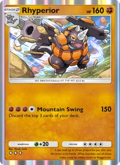 Pokémon-Karte Rhyperior 082/140