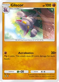 Pokémon-Karte Gliscor 084/140